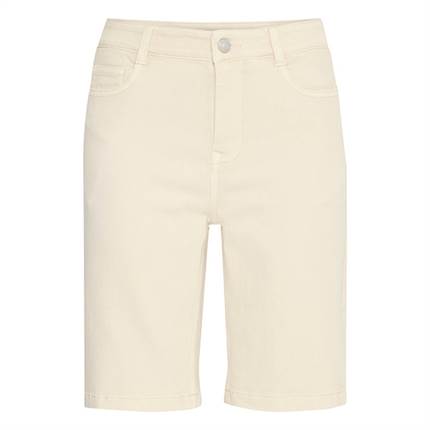 Fransa FRLUXE ELLI SHO 1 shorts -  Arctic Wolf / White